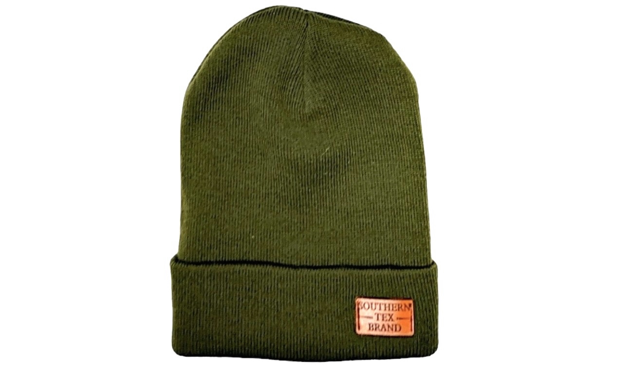 Amazon.com: Custom Beanie Hat Personalized Leather Patch with Text Photo  Logo Knitted Winter Beanies for Women Men Warm Skull Caps Army Green :  Clothing, Shoes & Jewelry